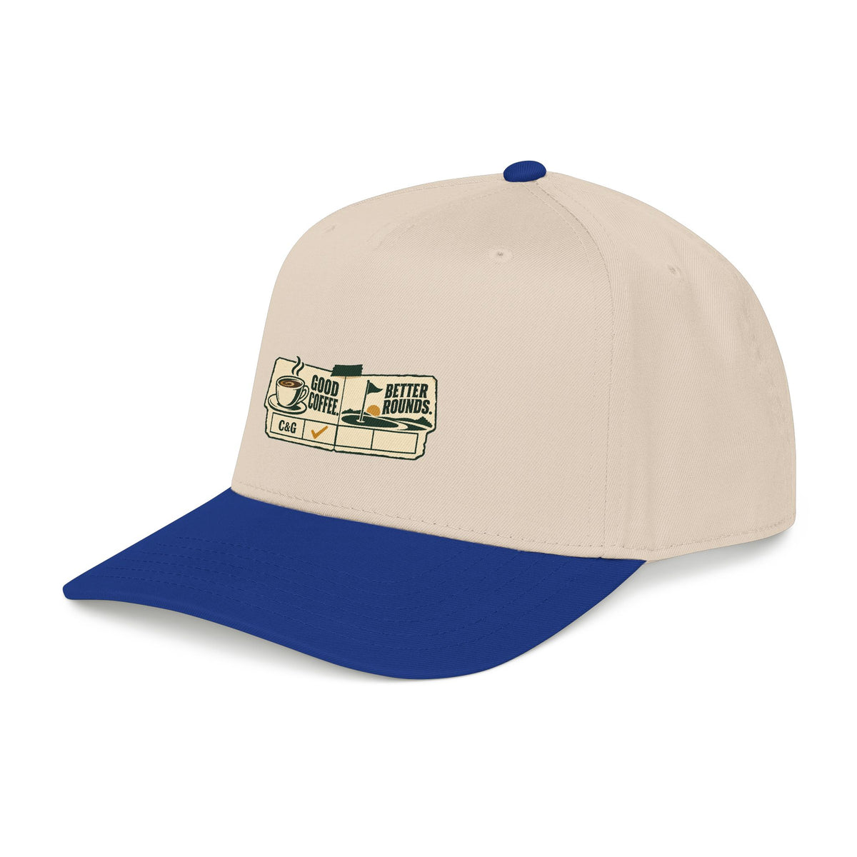Good Coffee Better Rounds — Ball Cap
