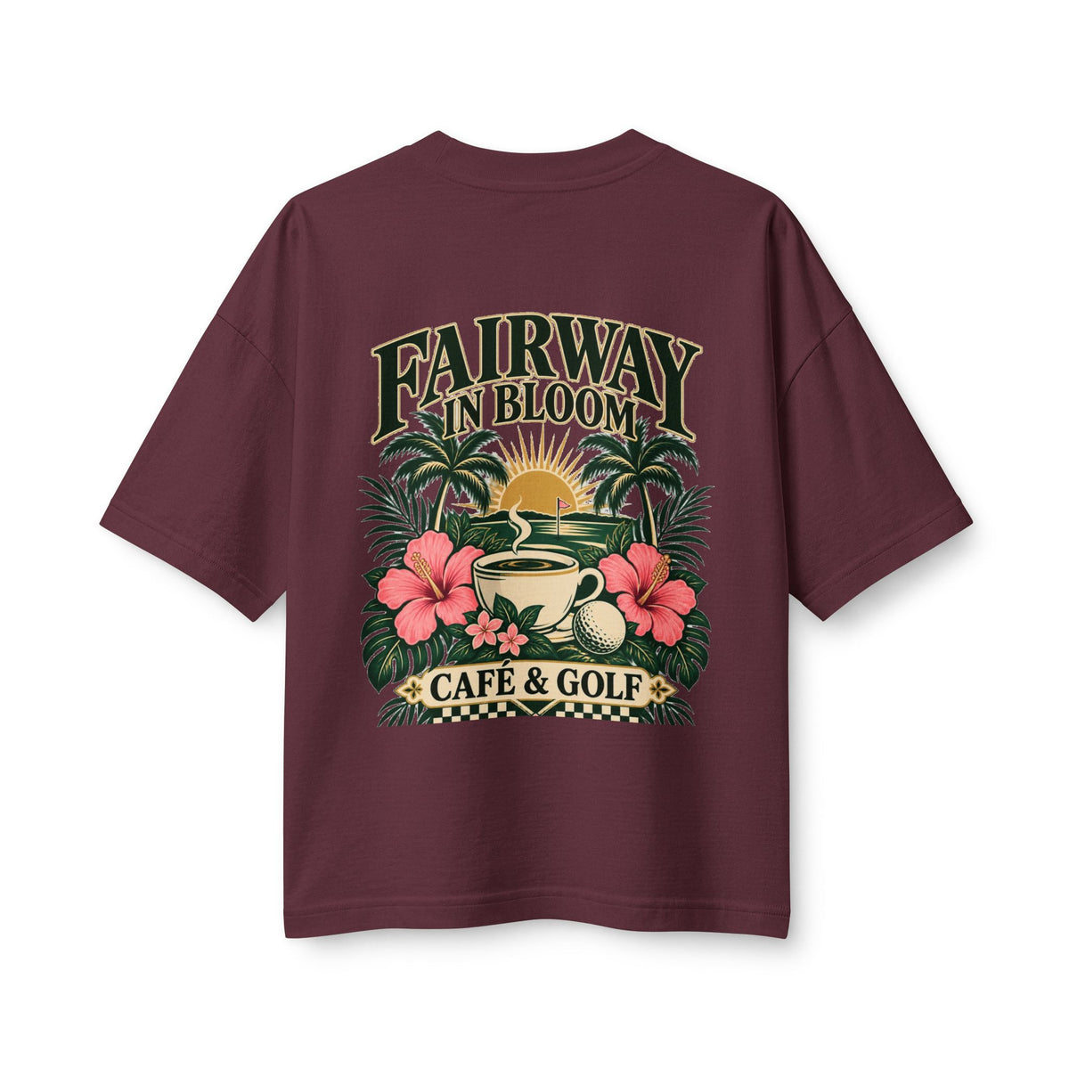 Fairway in Bloom — Women's Heavyweight Tee