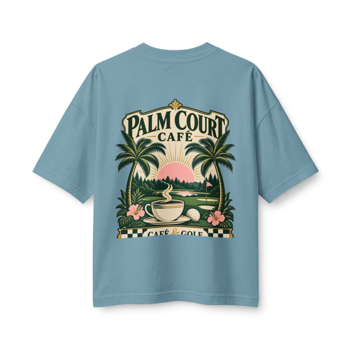 Palm Court Cafe — Women's Heavyweight Tee