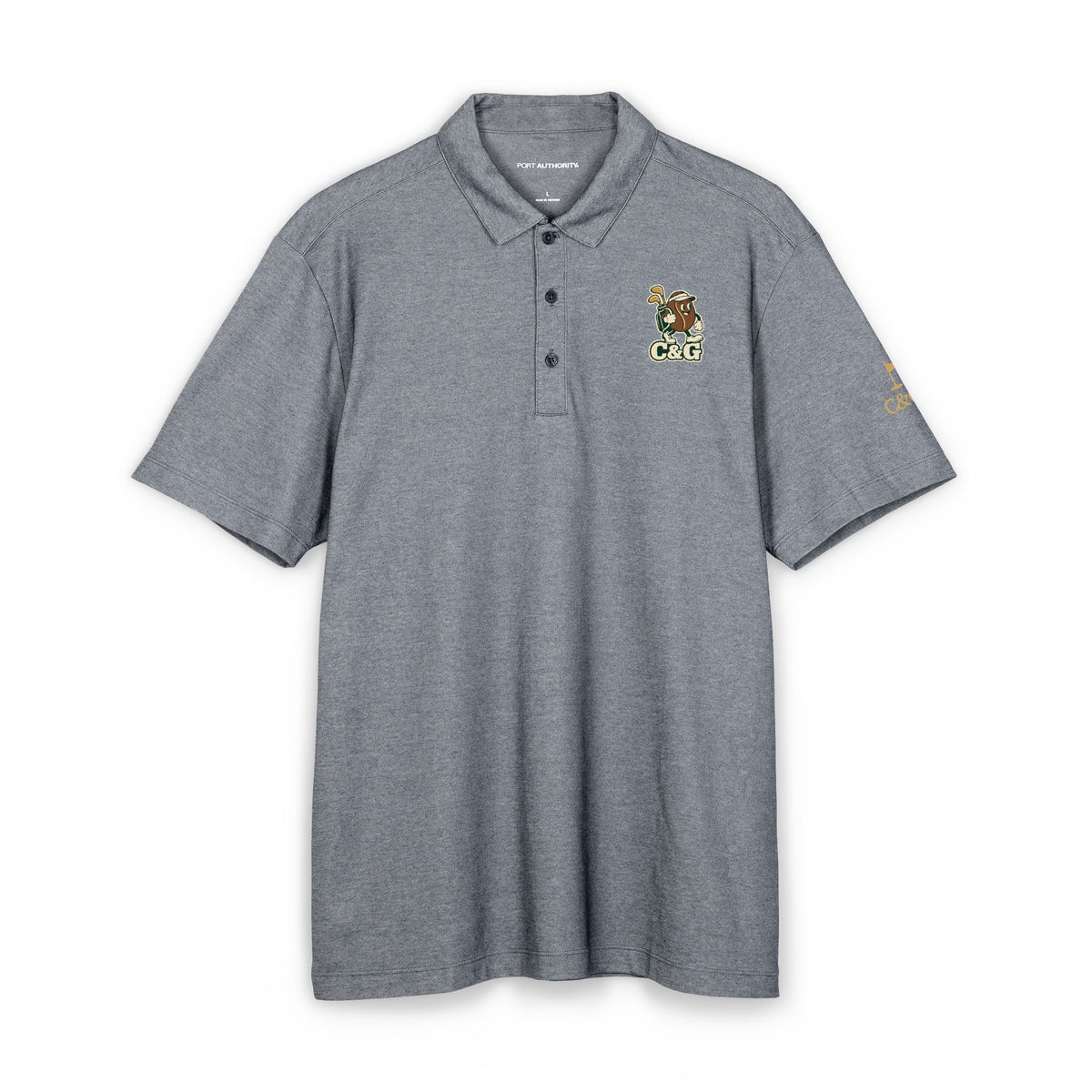 Bean Caddie — Men's Performance Polo
