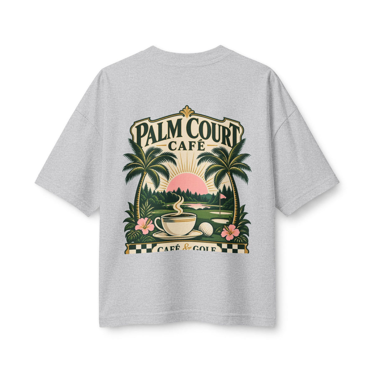 Palm Court Cafe — Women's Heavyweight Tee