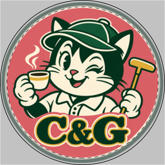 Clubhouse Cat — Golf Ball Marker