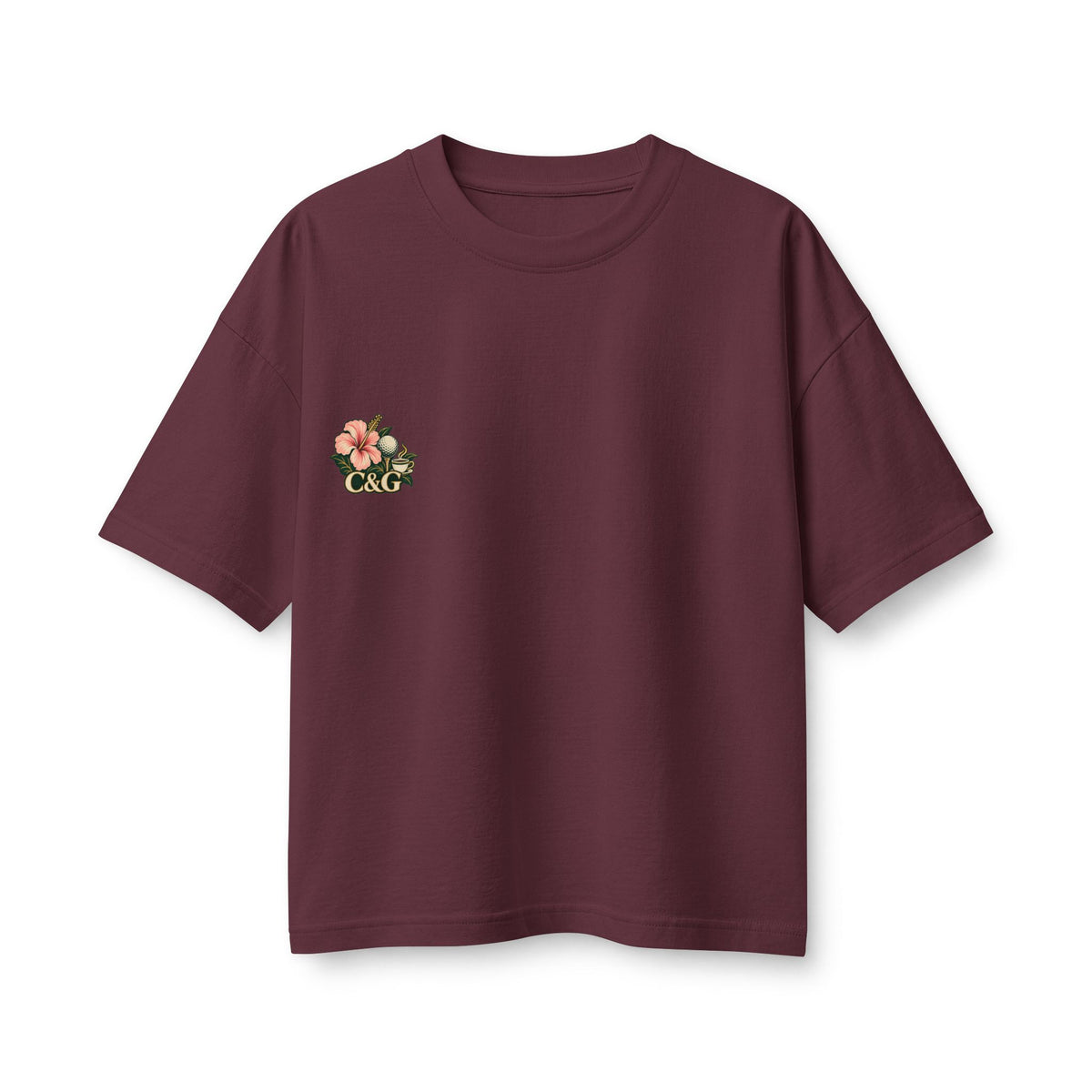 Fairway in Bloom — Women's Heavyweight Tee