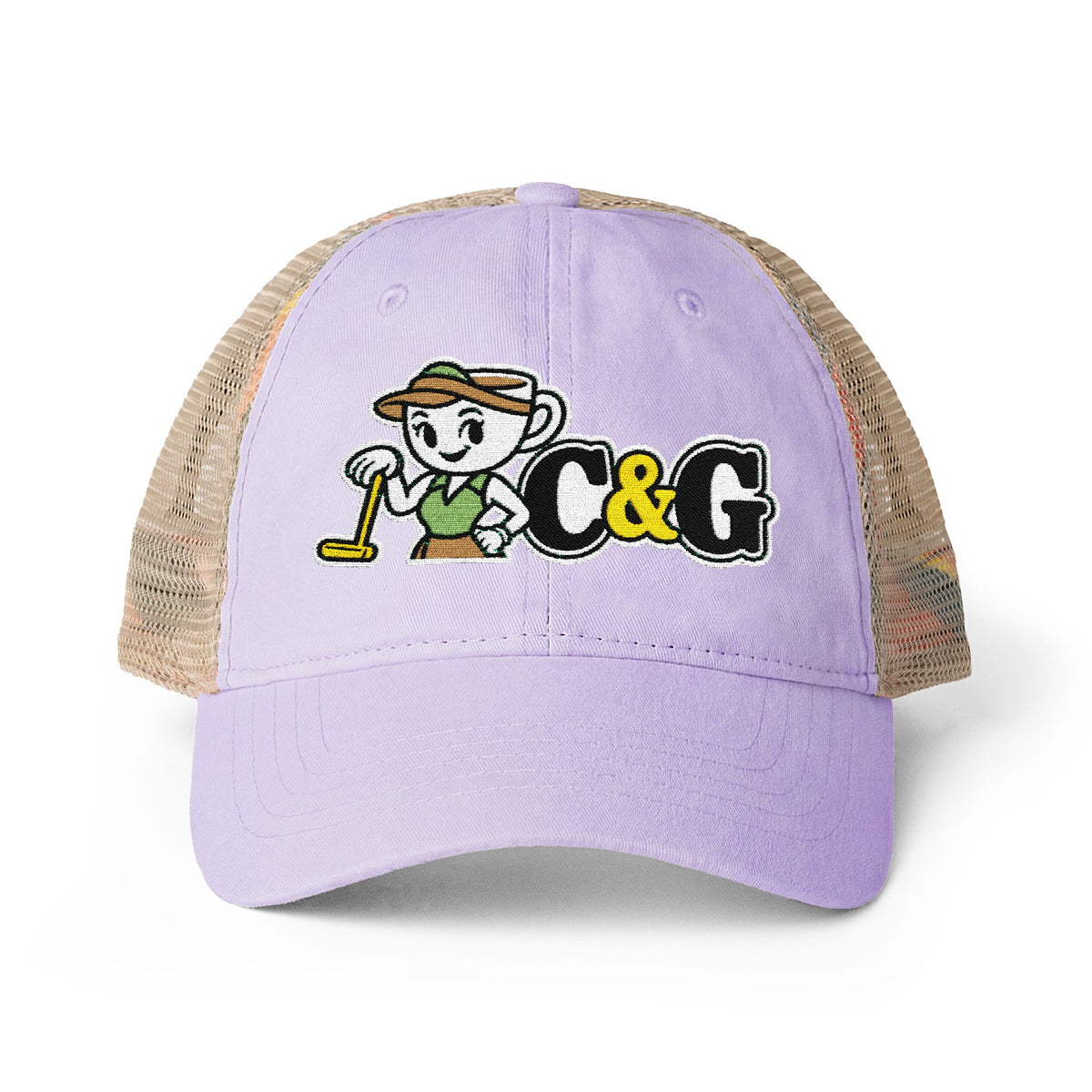 Cup Club — Women's Washed Mesh-Back Cap