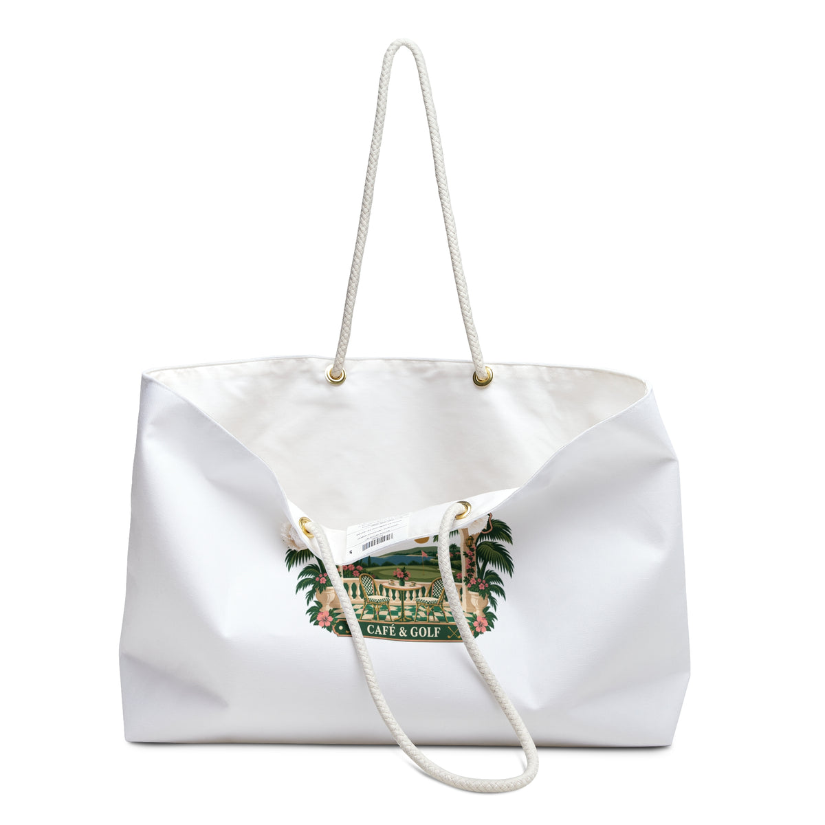 Coffee Court Escape — Weekender Bag