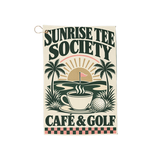 Sunrise Tee Society — Golf Towel