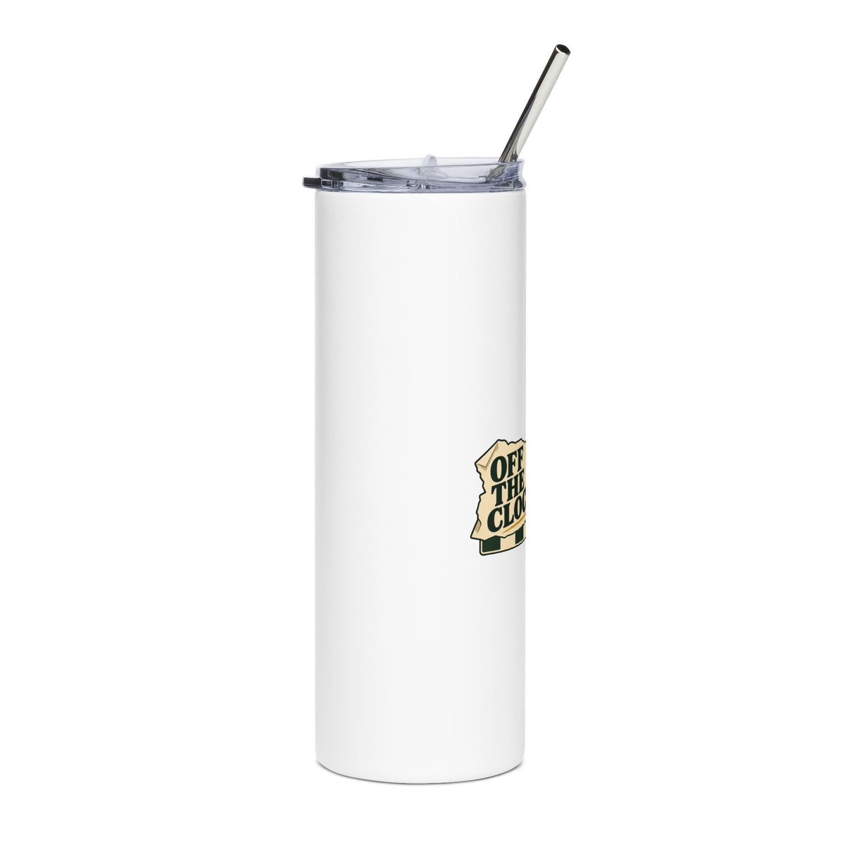 Off The Clock — Men's 20oz Stainless Steel Tumbler