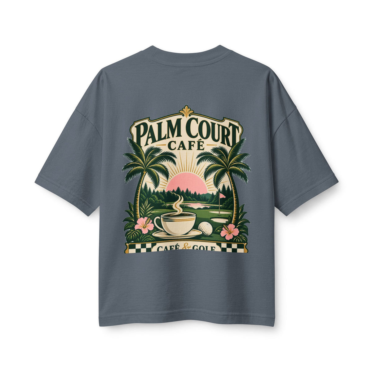 Palm Court Cafe — Women's Heavyweight Tee