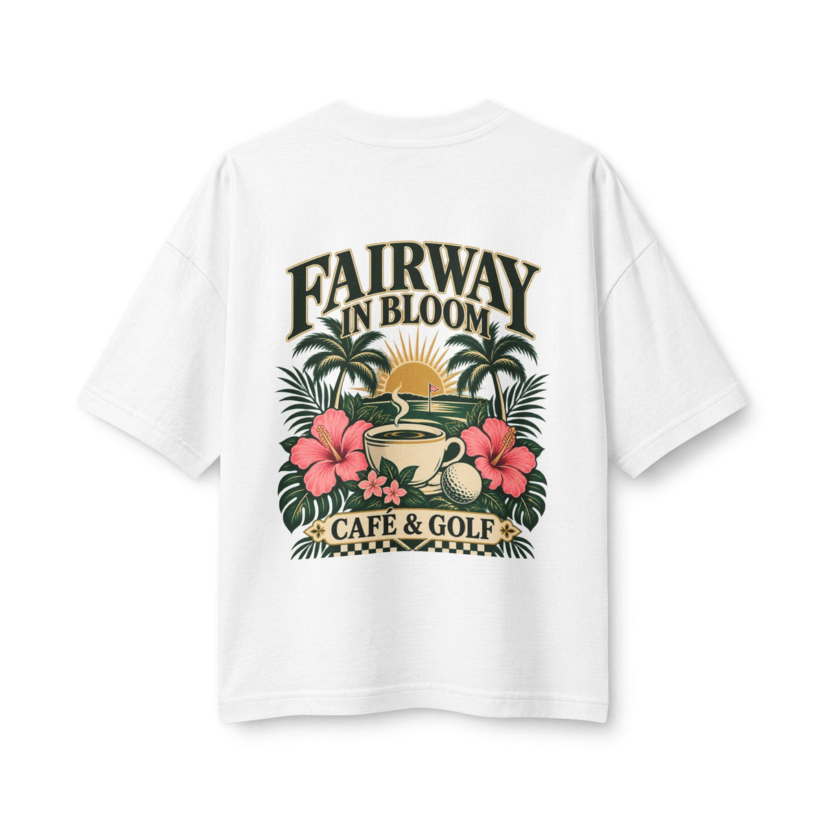 Fairway in Bloom — Women's Heavyweight Tee
