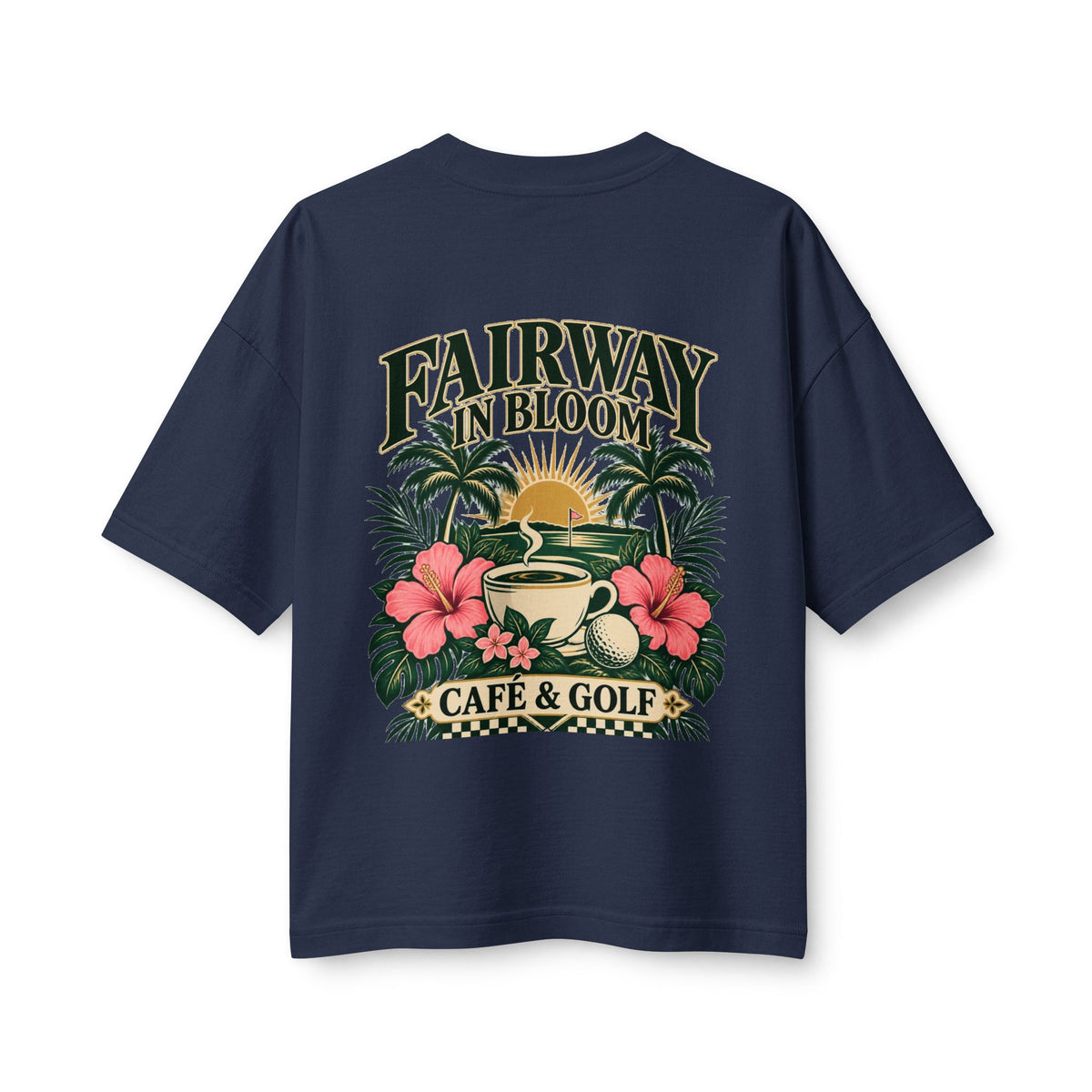 Fairway in Bloom — Women's Heavyweight Tee