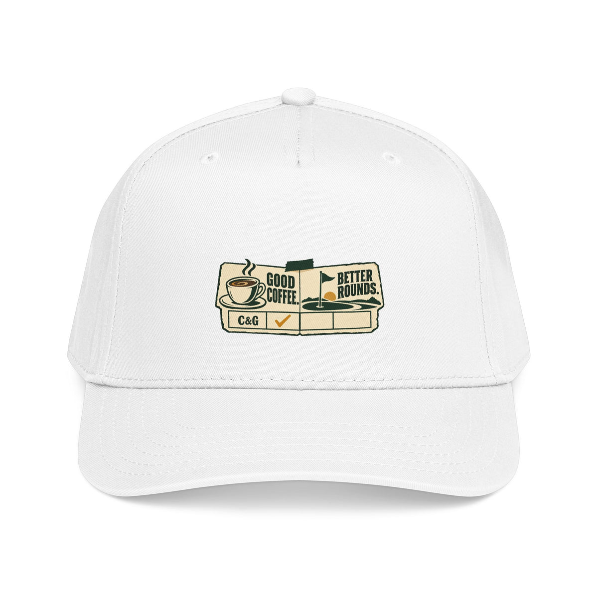 Good Coffee Better Rounds — Ball Cap