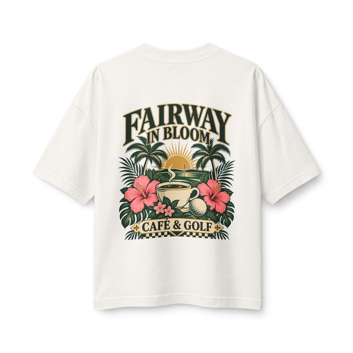 Fairway in Bloom — Women's Heavyweight Tee