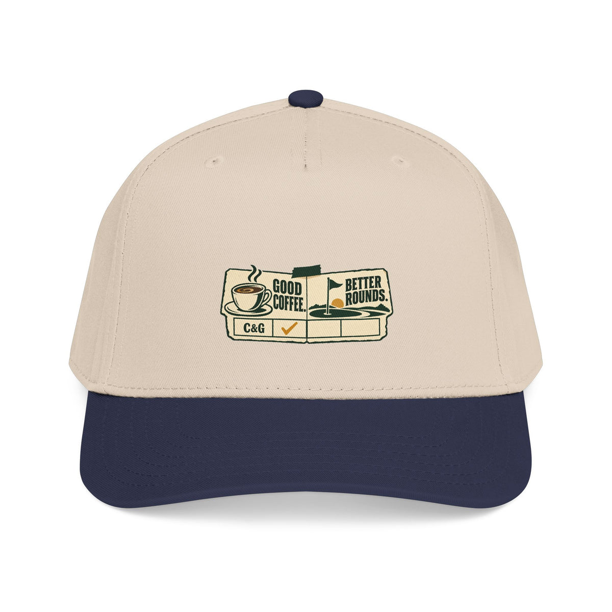 Good Coffee Better Rounds — Ball Cap