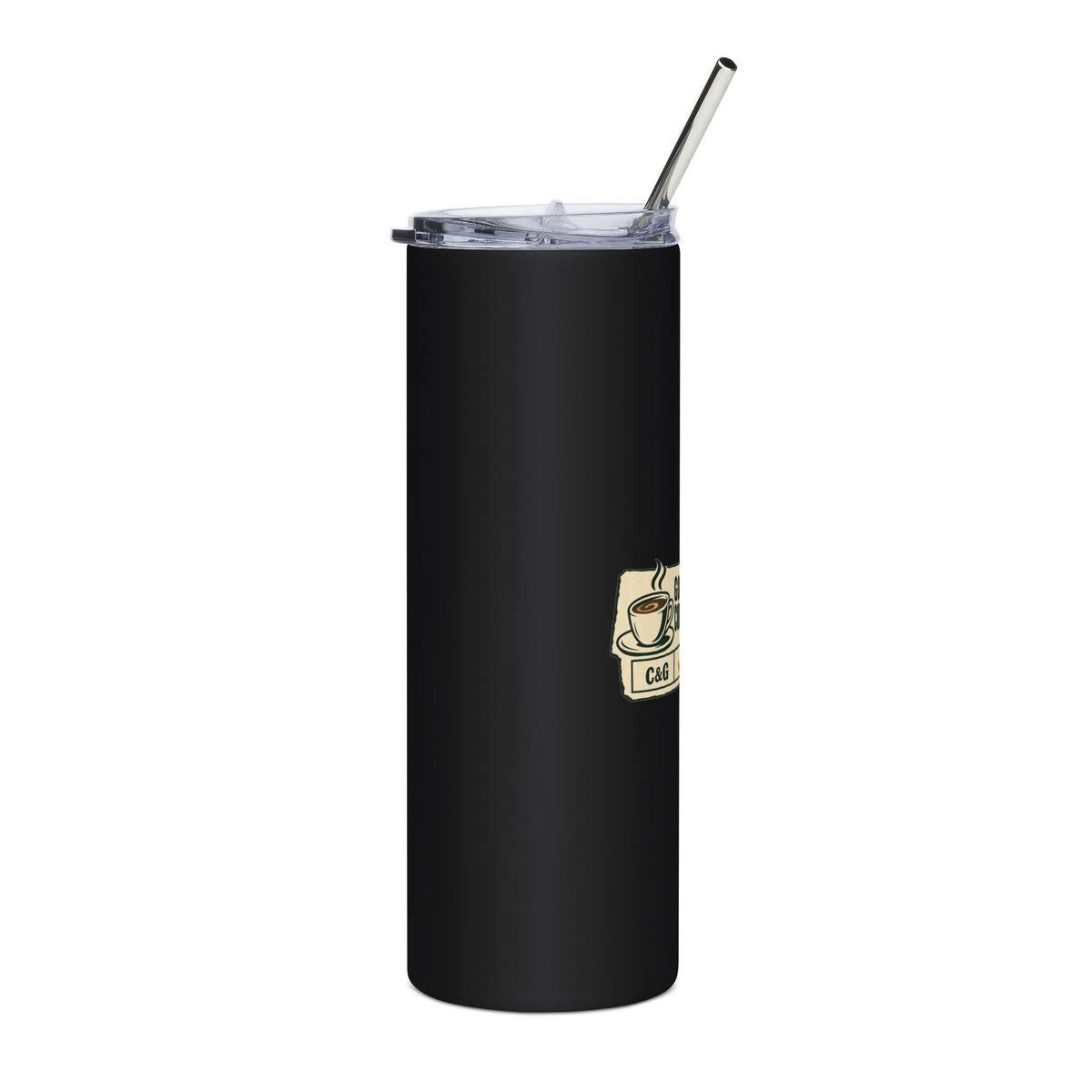 Good Coffee Better Rounds — Men's 20oz Stainless Steel Tumbler