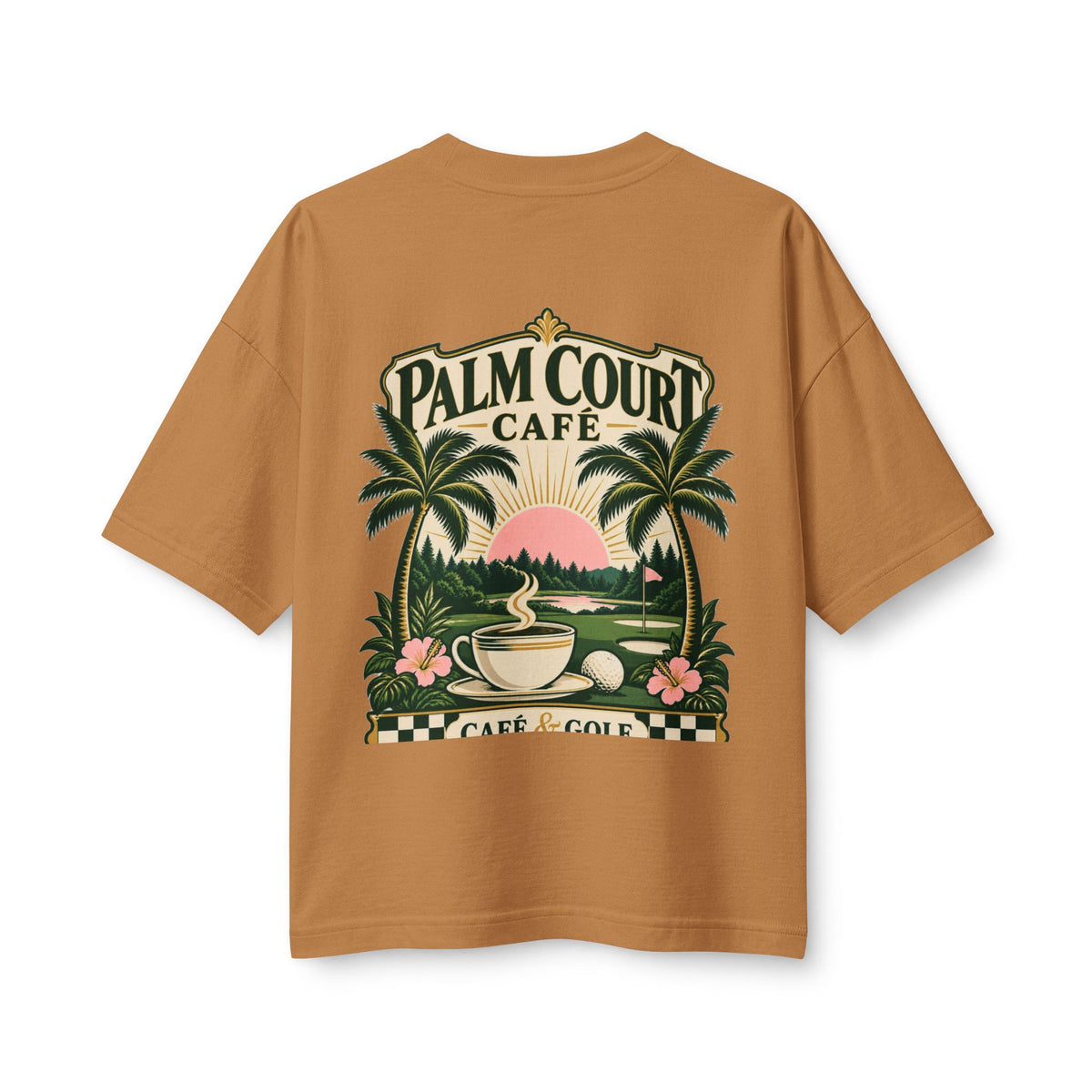 Palm Court Cafe — Women's Heavyweight Tee