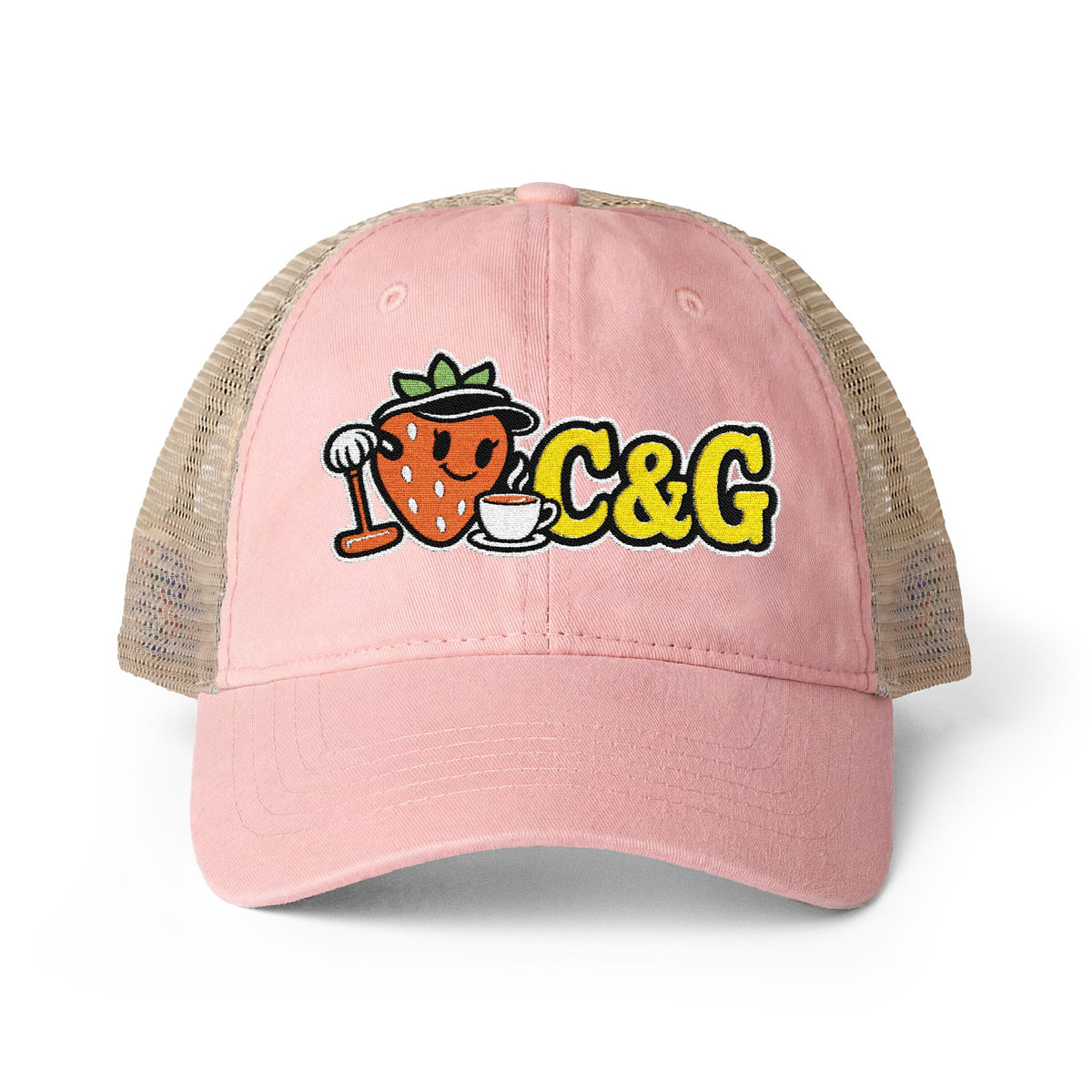 Sweet Spot — Women's Washed Mesh-Back Cap
