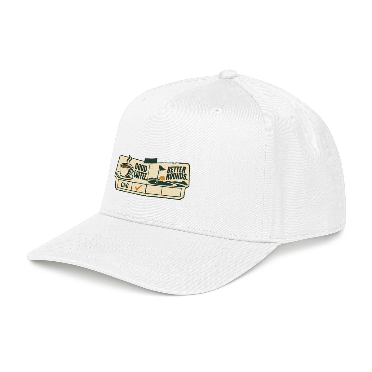 Good Coffee Better Rounds — Ball Cap