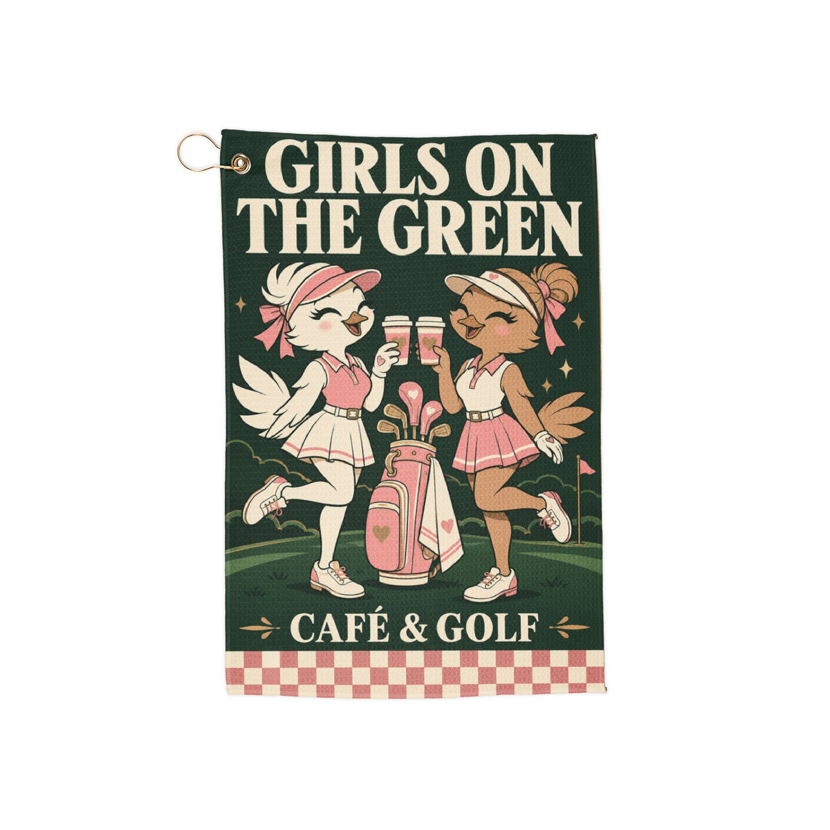 Girls on the Green — Golf Towel