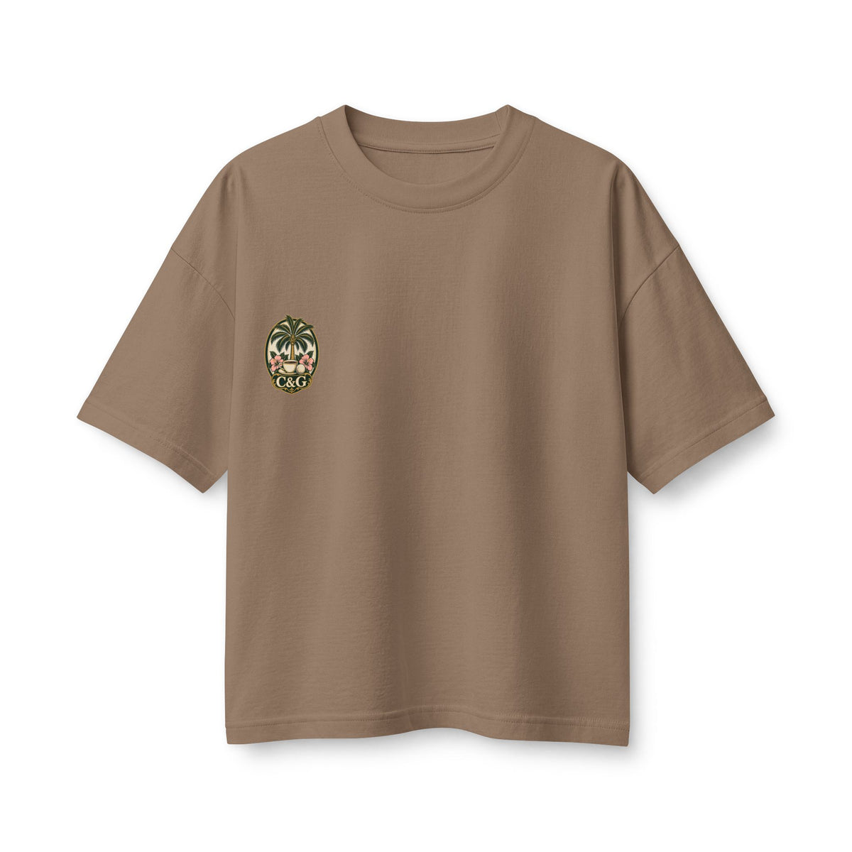 Palm Court Cafe — Women's Heavyweight Tee