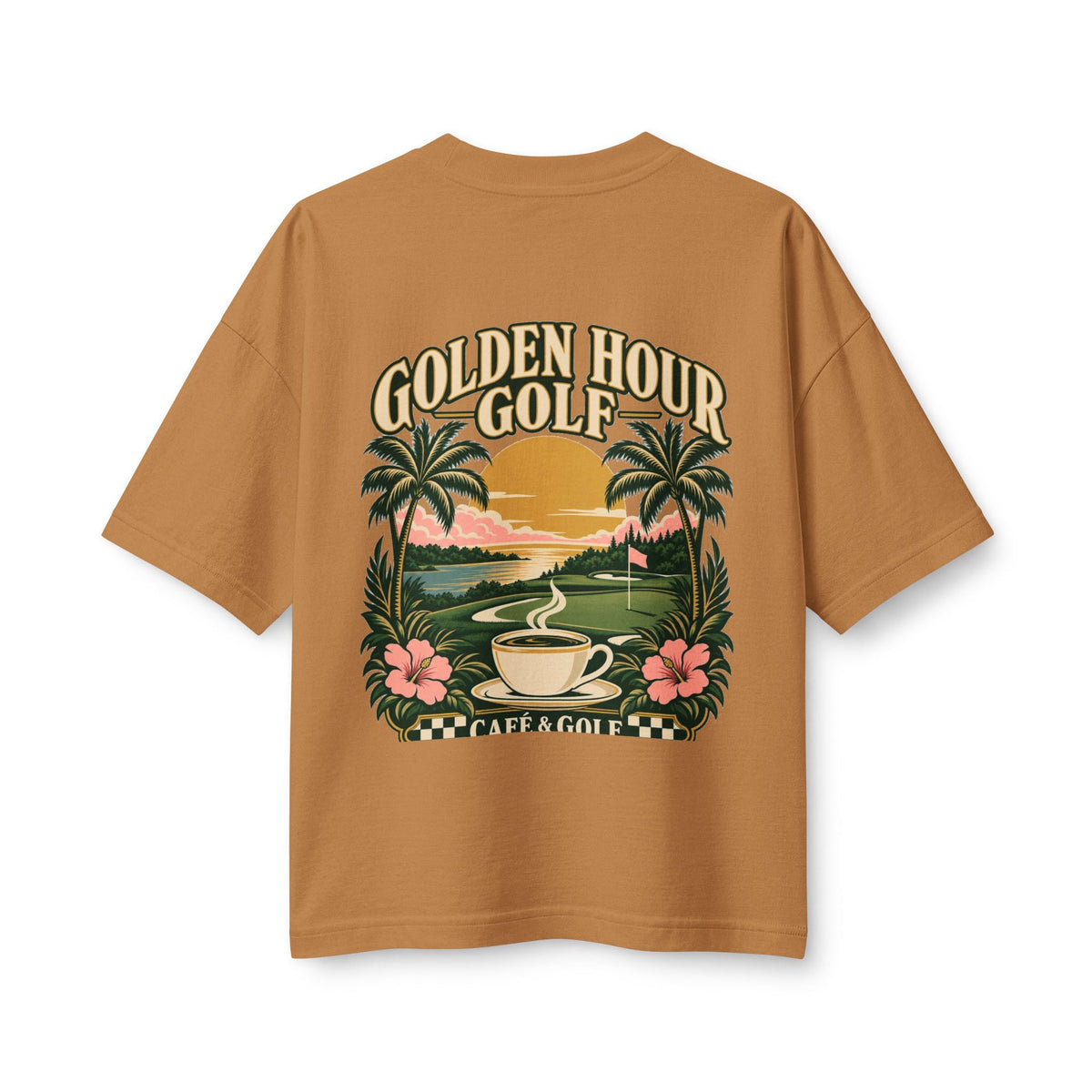 Golden Hour Golf — Women's Heavyweight Tee