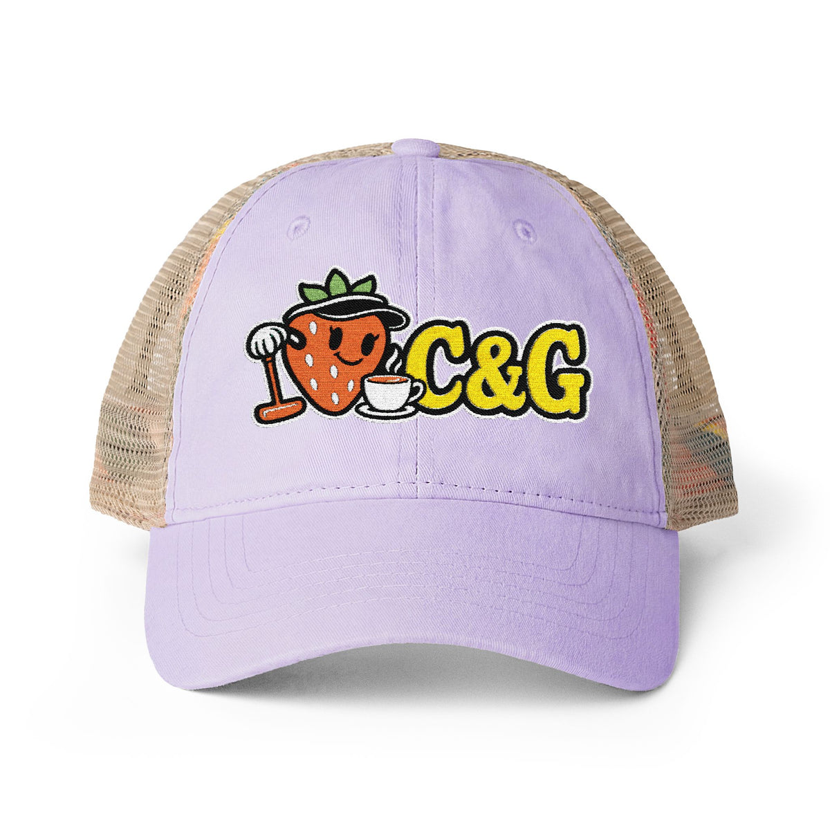 Sweet Spot — Women's Washed Mesh-Back Cap