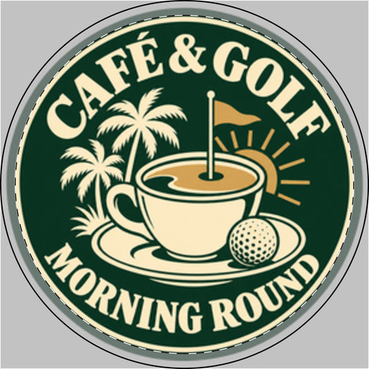 Morning Round — Golf Ball Marker