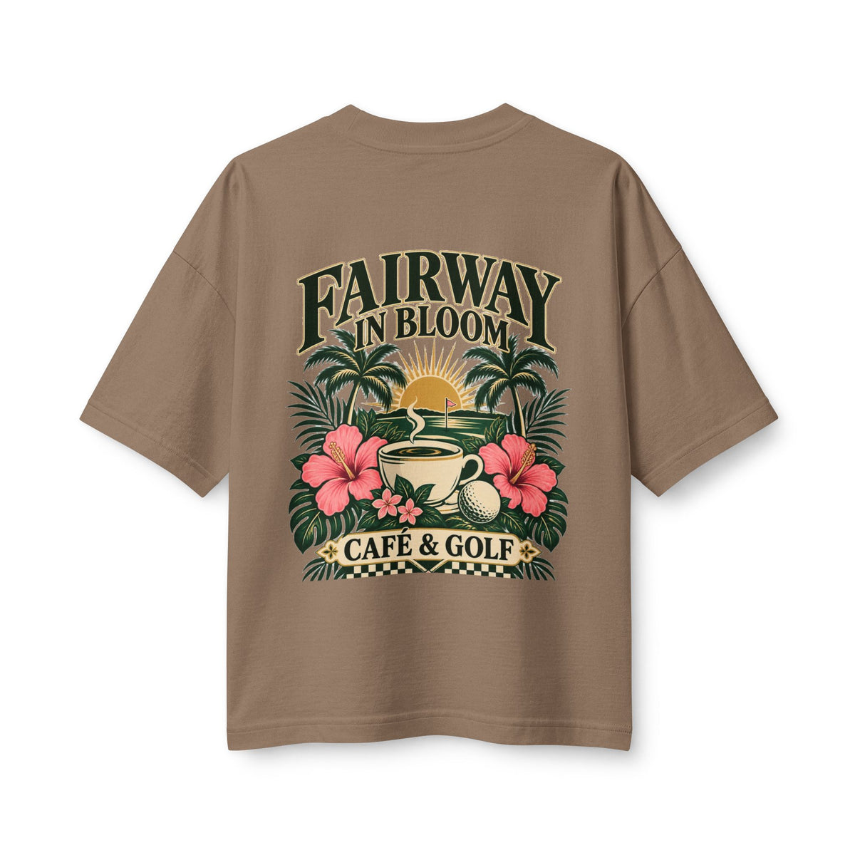 Fairway in Bloom — Women's Heavyweight Tee