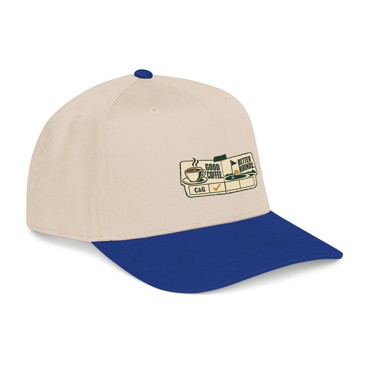 Good Coffee Better Rounds — Ball Cap