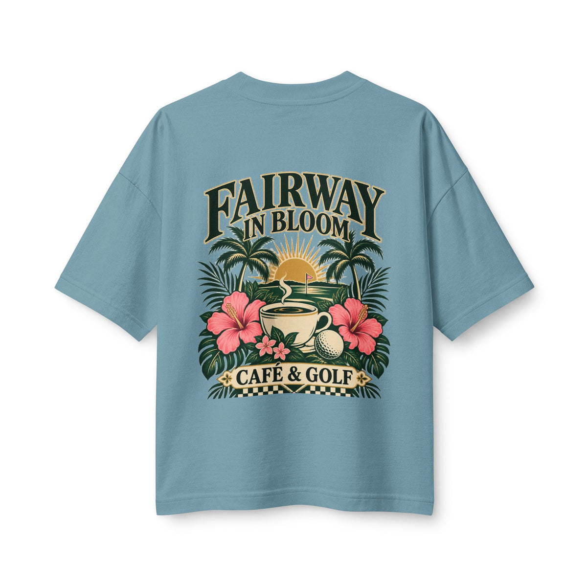 Fairway in Bloom — Women's Heavyweight Tee