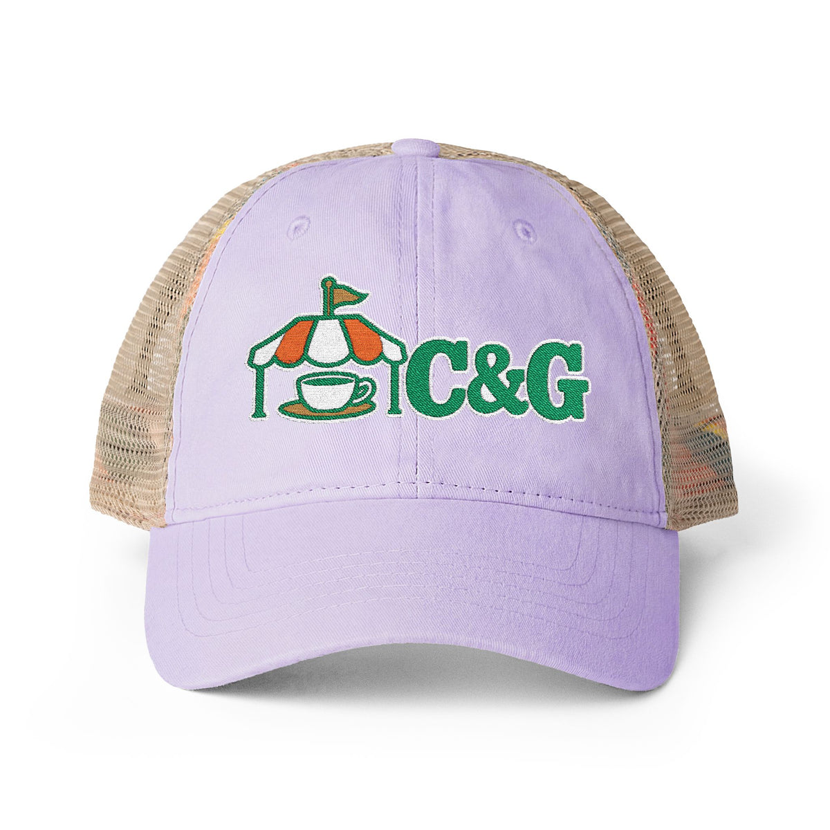 Cabana Club — Women's Washed Mesh-Back Cap