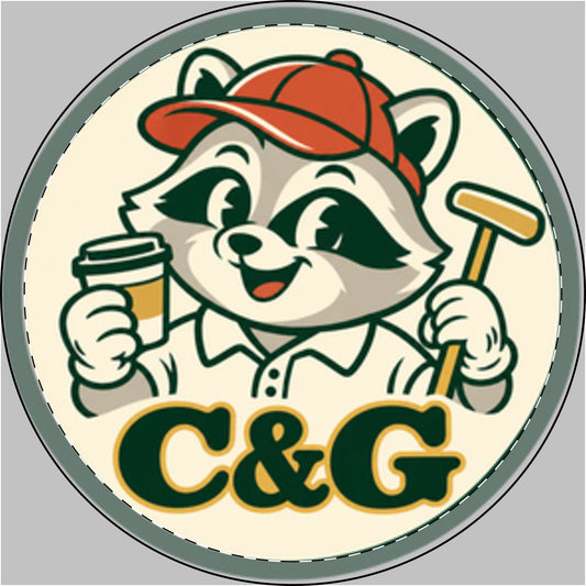 Range Raccoon — Golf Ball Marker