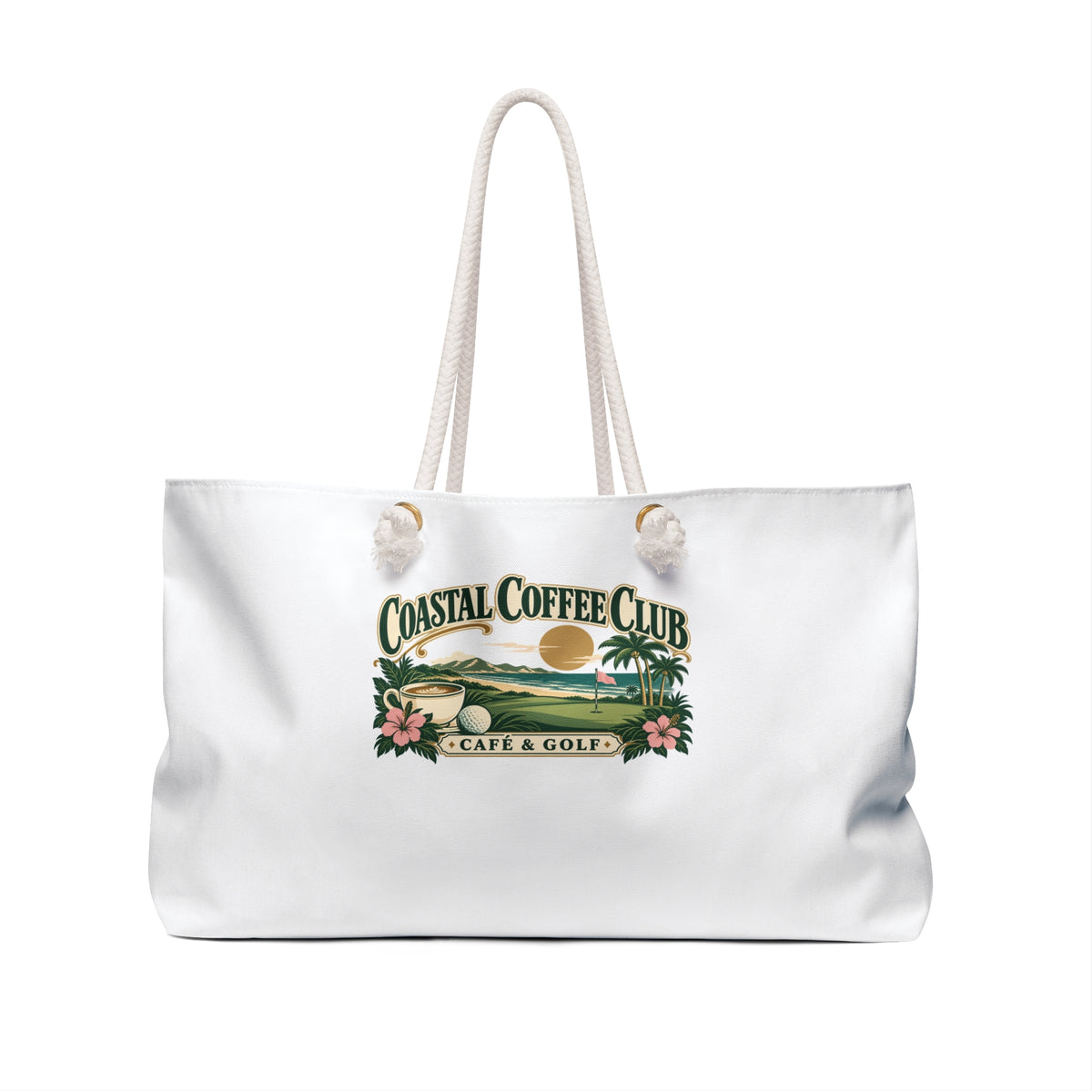 Coastal Coffee Club — Weekender Bag