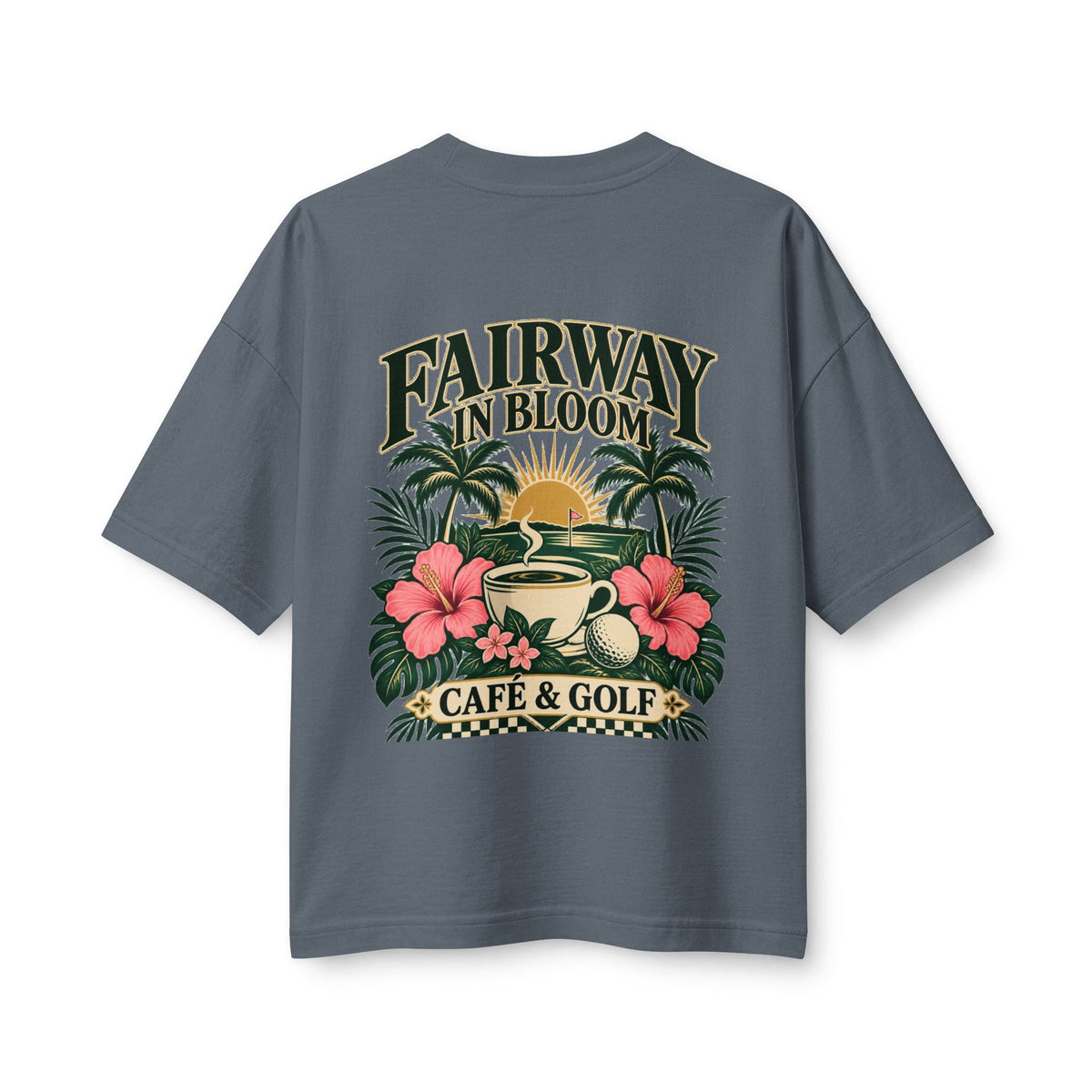 Fairway in Bloom — Women's Heavyweight Tee