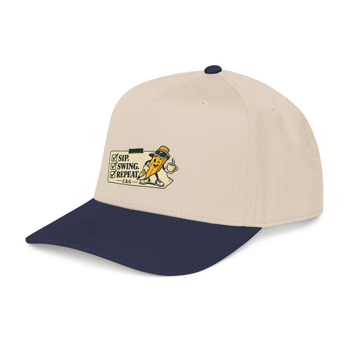 Sip Swing Repeat — Ball Cap