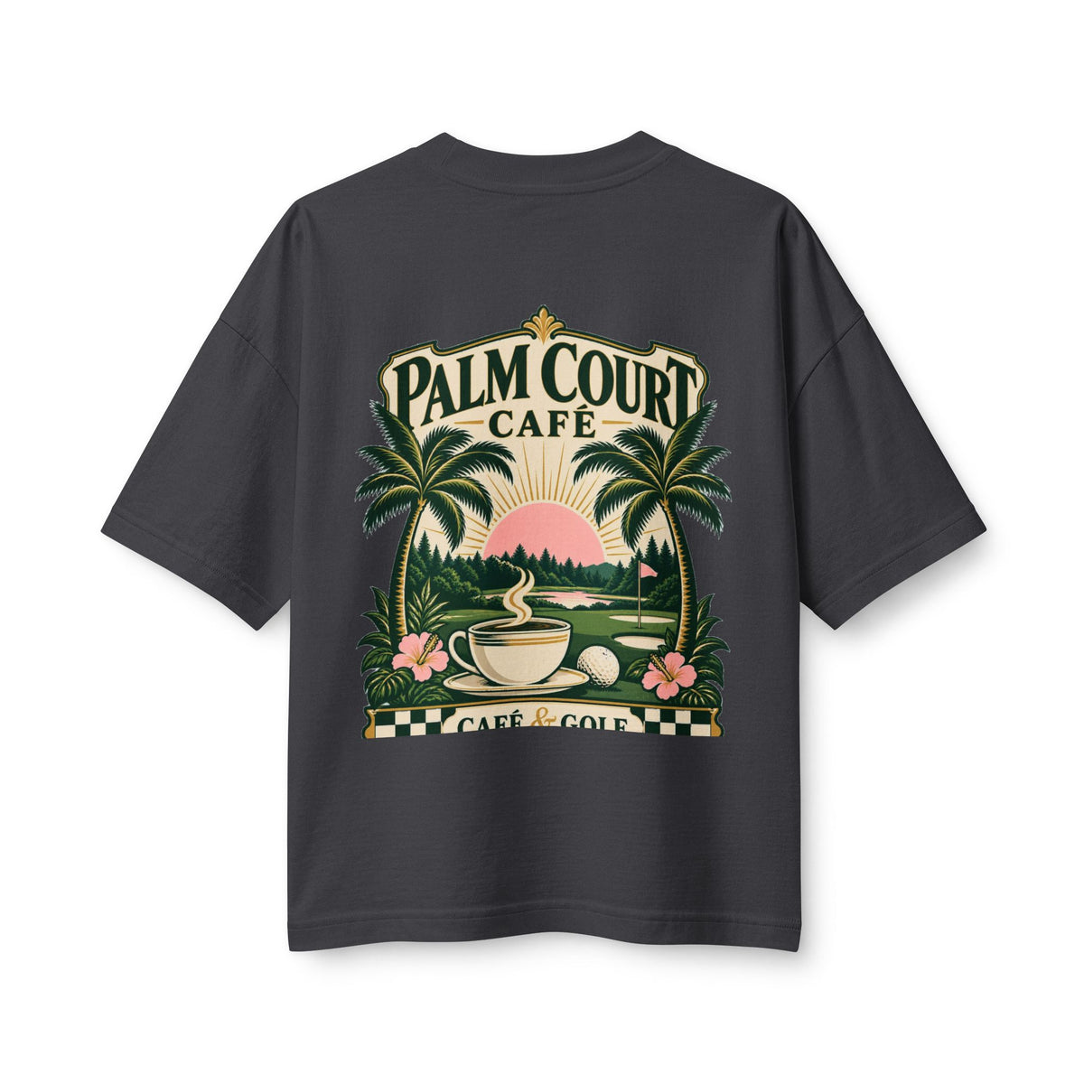 Palm Court Cafe — Women's Heavyweight Tee