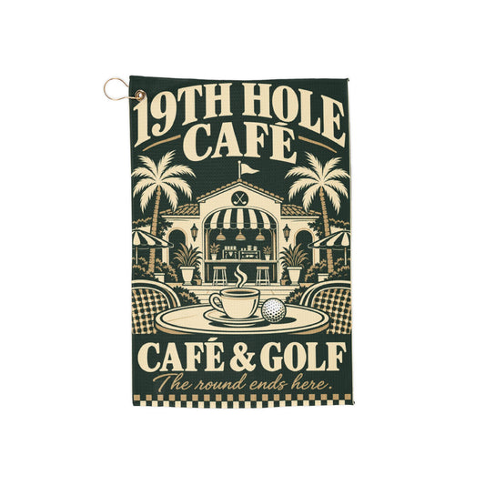 19th Hole Café — Golf Towel