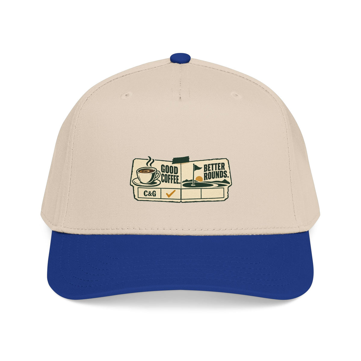 Good Coffee Better Rounds — Ball Cap