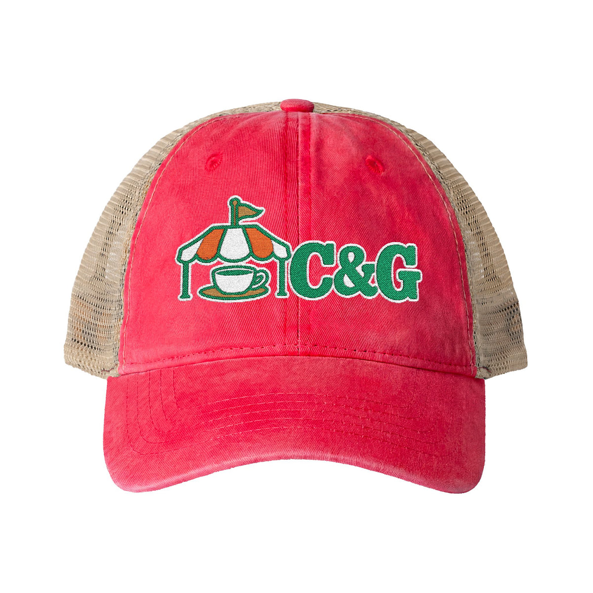 Cabana Club — Women's Washed Mesh-Back Cap