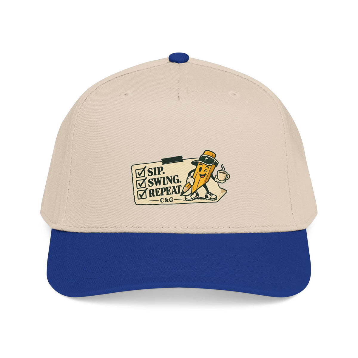 Sip Swing Repeat — Ball Cap