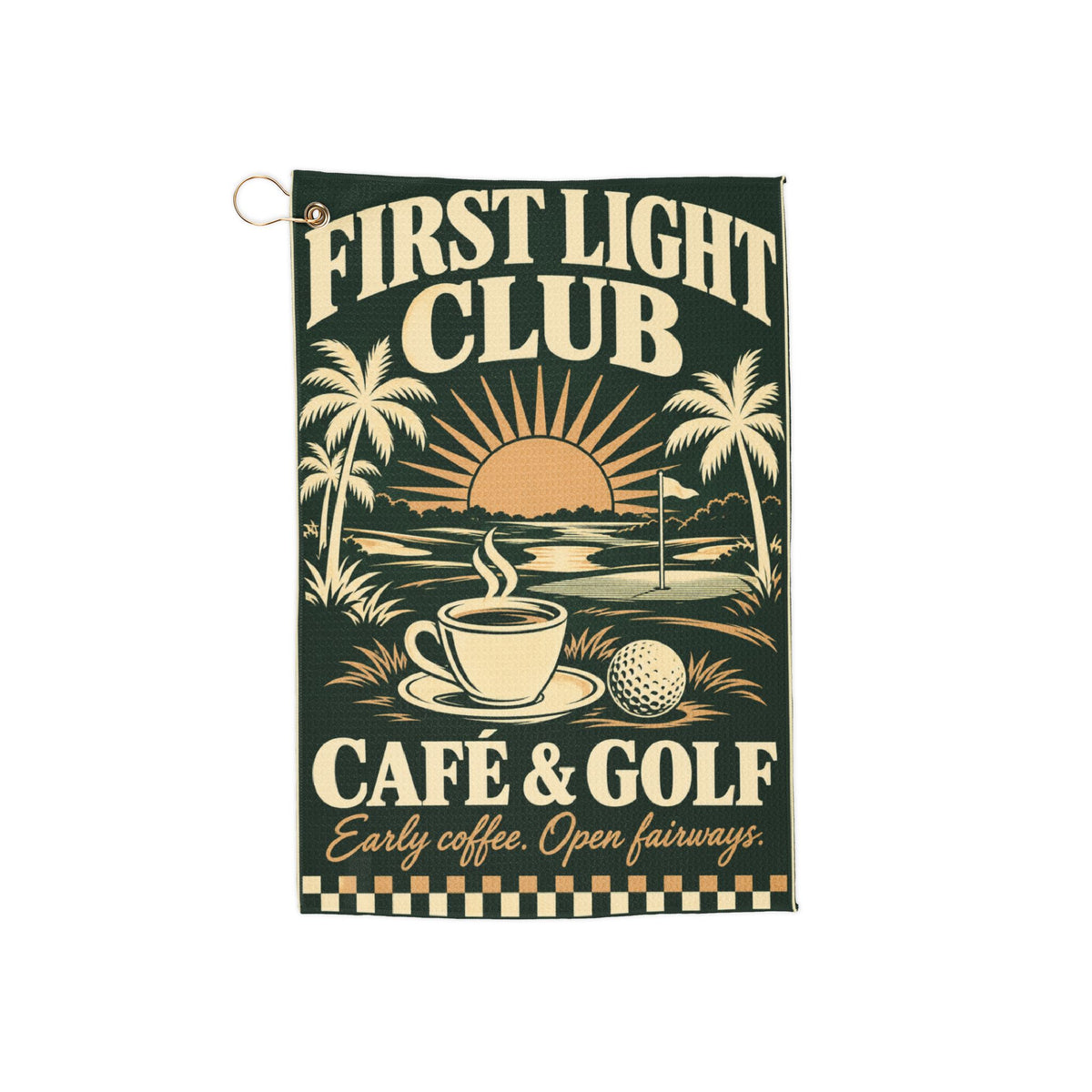 First Light Club — Golf Towel