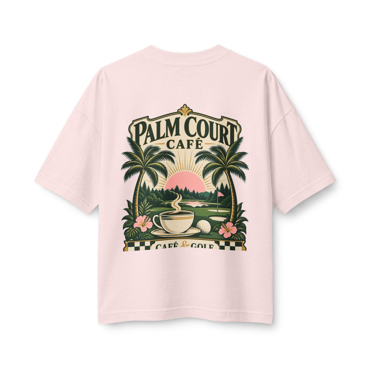 Palm Court Cafe — Women's Heavyweight Tee