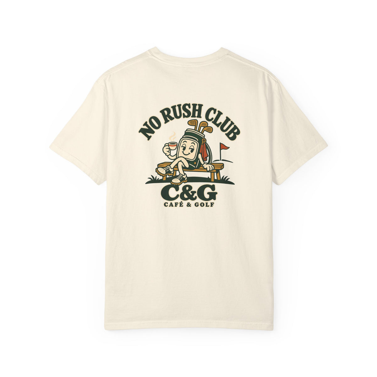 No Rush Club — Heavyweight Tee