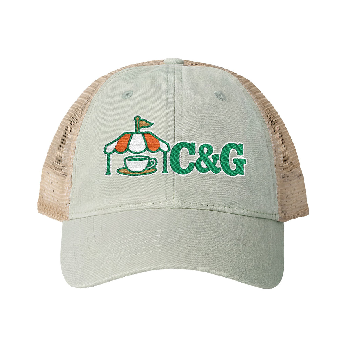 Cabana Club — Women's Washed Mesh-Back Cap