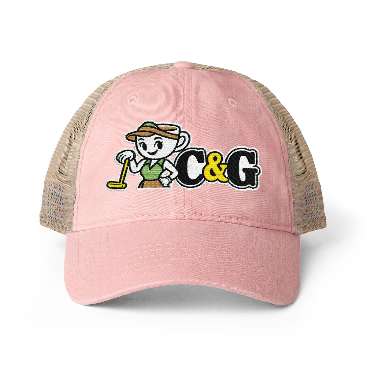 Cup Club — Women's Washed Mesh-Back Cap