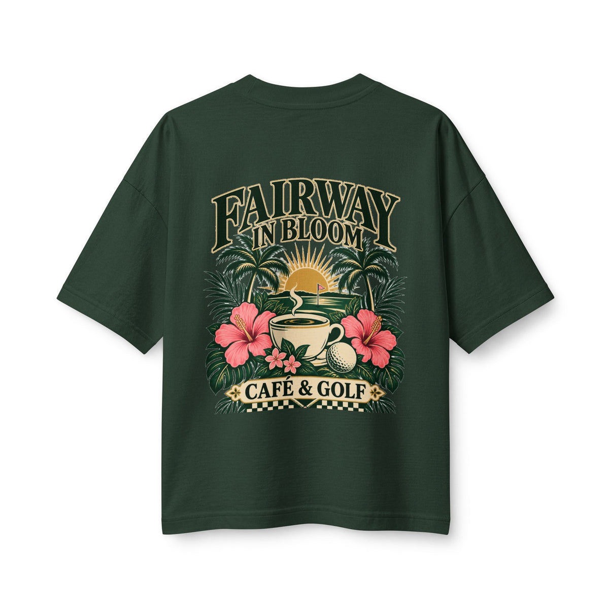 Fairway in Bloom — Women's Heavyweight Tee