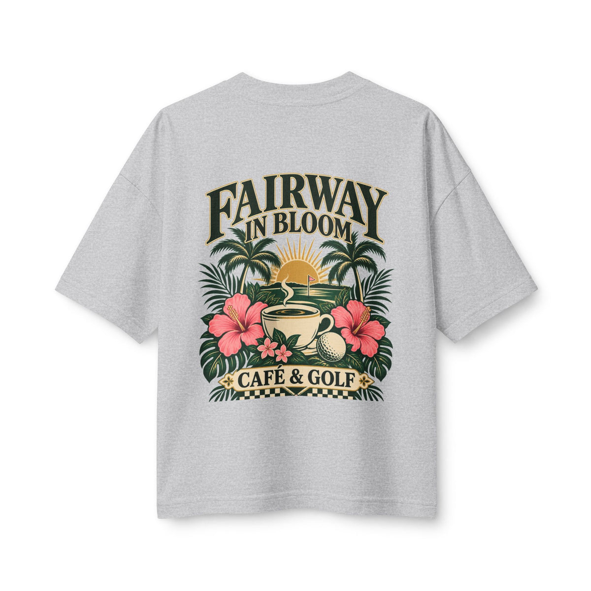 Fairway in Bloom — Women's Heavyweight Tee