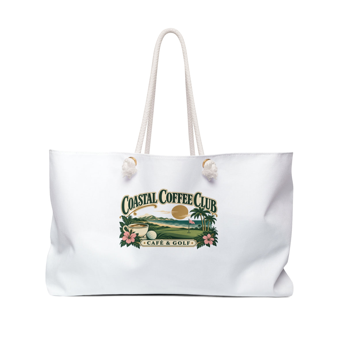 Coastal Coffee Club — Weekender Bag