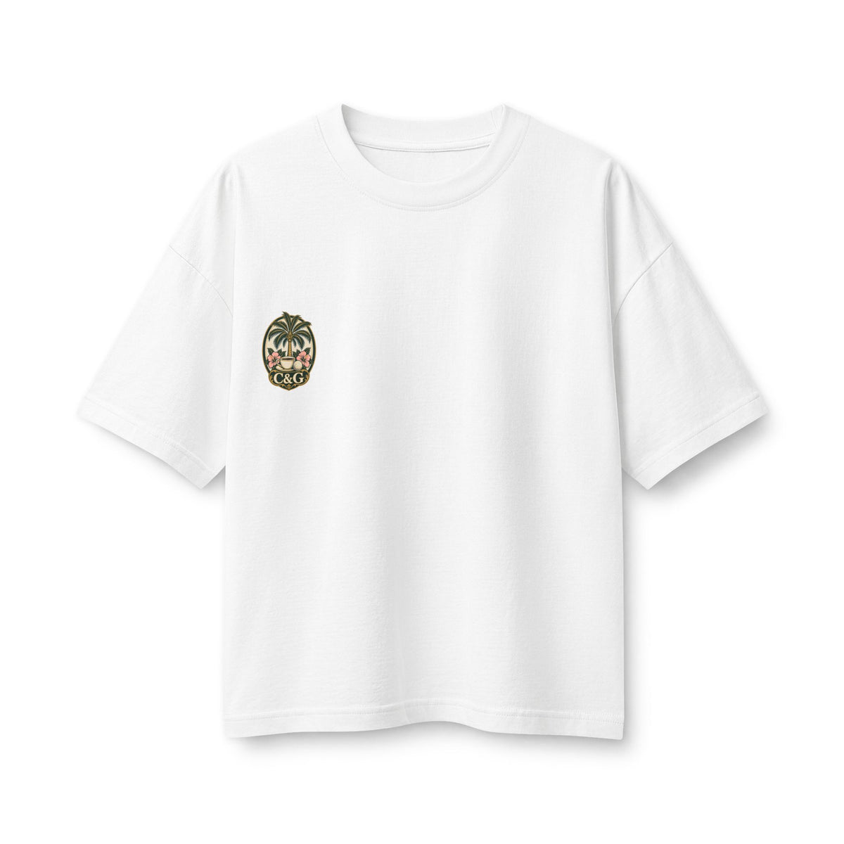 Palm Court Cafe — Women's Heavyweight Tee