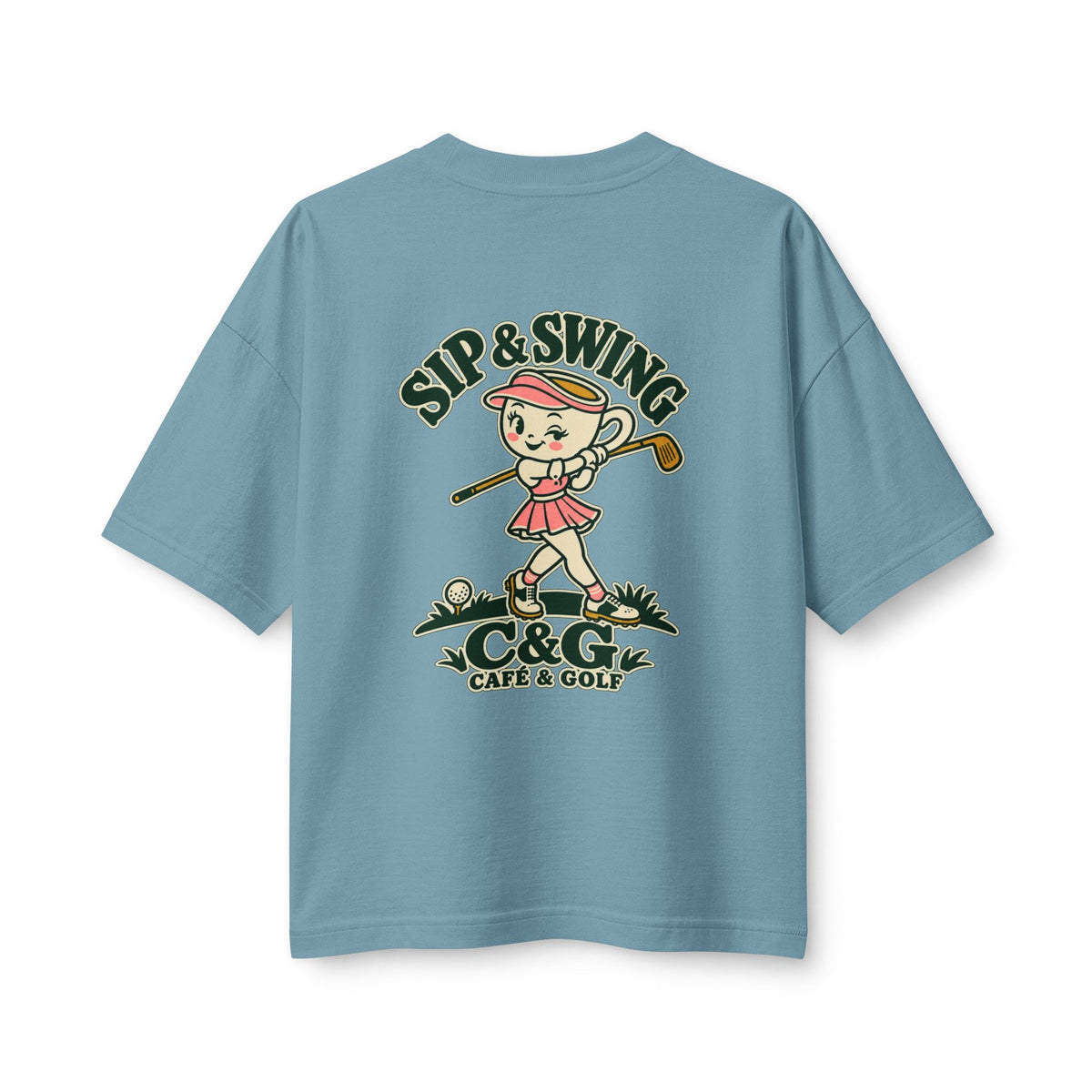Sip & Swing — Women's Heavyweight Tee