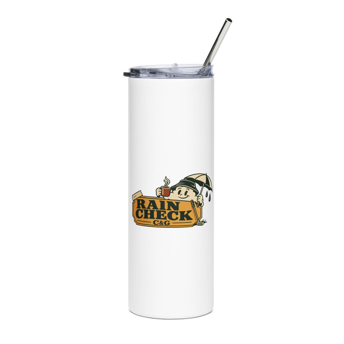 Rain Check — Men's 20oz Stainless Steel Tumbler